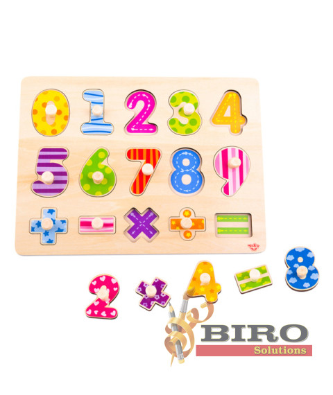 Puzzle în ramă Cifre, 57372